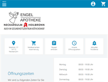 Tablet Screenshot of engelapotheken.com